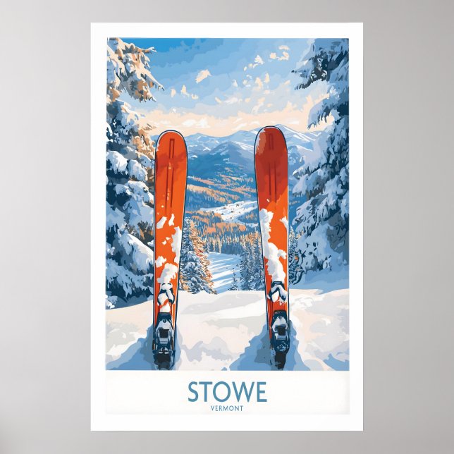 Skidestination Konst 1 Poster (Framsidan)