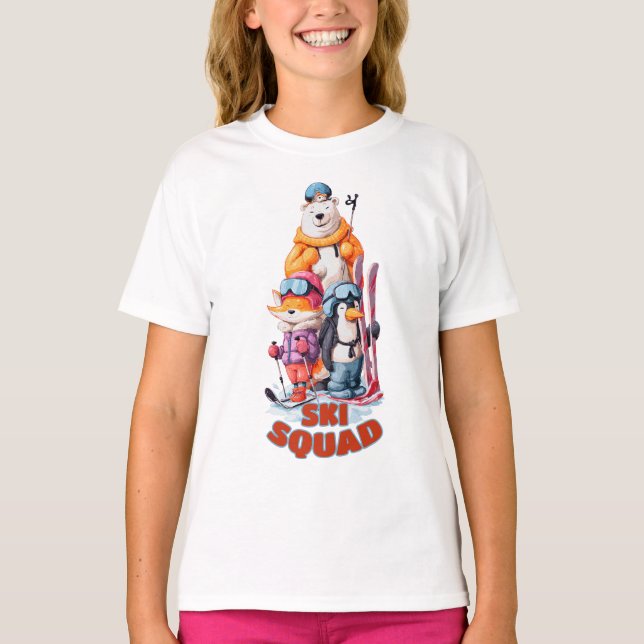 skidgrupp t shirt (Framsida)