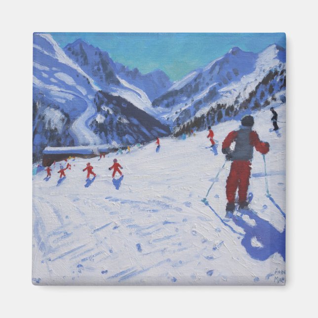 Skidinstruktören Mottaret Magnet (Framsidan)