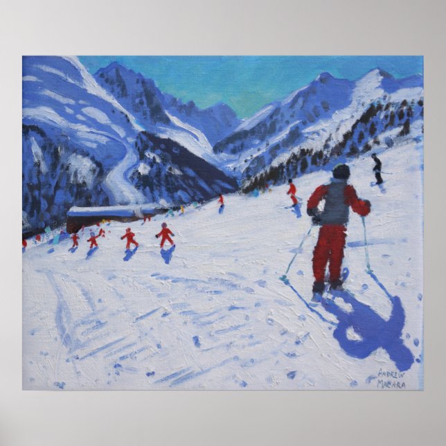 Skidinstruktören Mottaret Poster (Framsidan)
