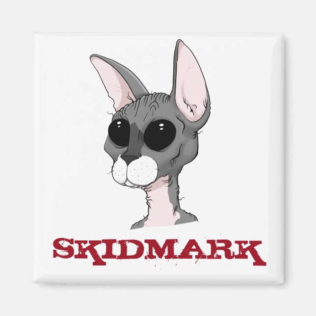 Skidmark, Cat Magnet (Framsidan)