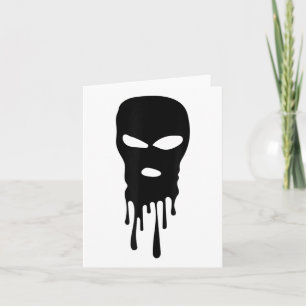 Skidmask Balaklava Banditmask Rånar Mask Hip Hop Kort