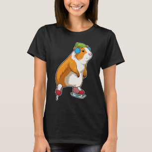 Skidor av arten gris t shirt