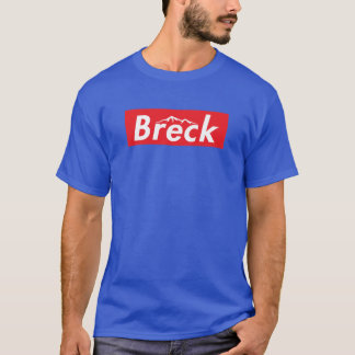 Skidor Breck Breckenridge Colorado Skidåkning Skat T Shirt