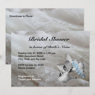 Skidor, Garter Bälte och Snöre Möhippa Inbjudan