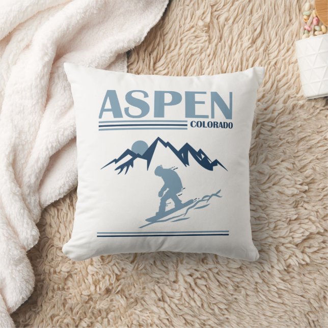 Skidort Colorado Aspen Kudde (Filt)