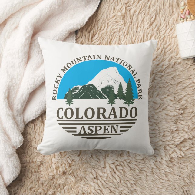 Skidort Colorado Aspen Kudde (Filt)