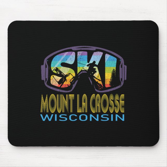 Skidort La Crosse Wisconsin skidresa  Musmatta (Framsidan)