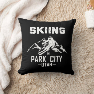 Skidort Park City Utah Kudde
