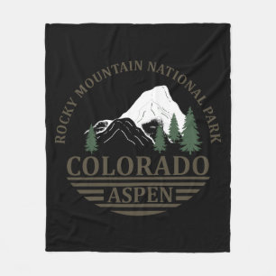Skidorten Colorado Aspen Fleecefilt