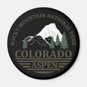 Skidorten Colorado Aspen Magnet