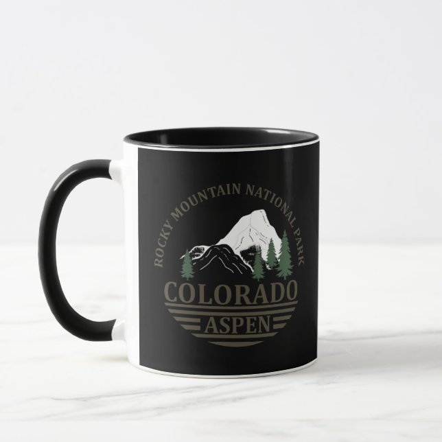 Skidorten Colorado Aspen Mugg (Vänster)