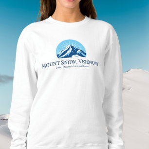 Skidorten Snö Vermont är utrustad med sötare T Shirt
