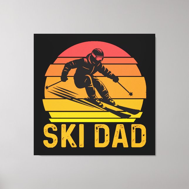 skidpappa canvastryck (Framsida)