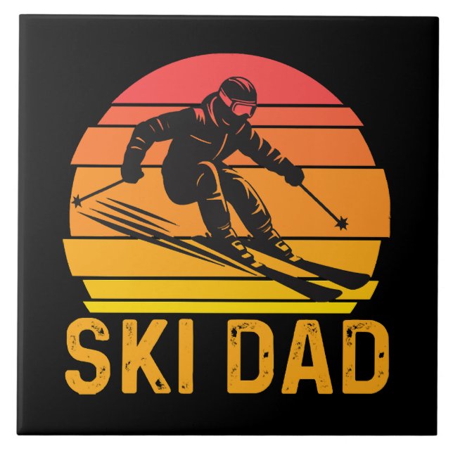 skidpappa kakelplatta (Framsidan)