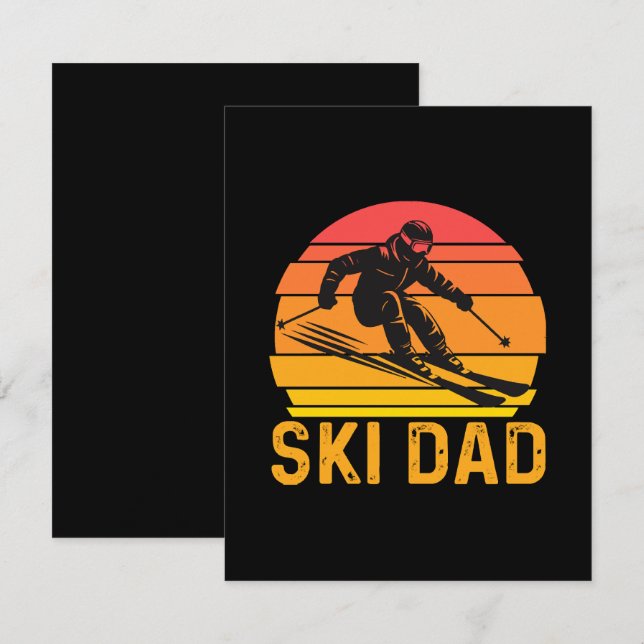 skidpappa tilläggskort (Fram/baksida)