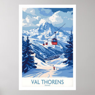 Skidposter Val Thorens 1 Poster