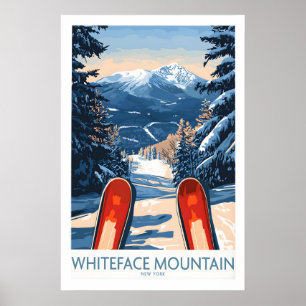 Skidposter Whiteface Mountain Ski Resort 1 Poster