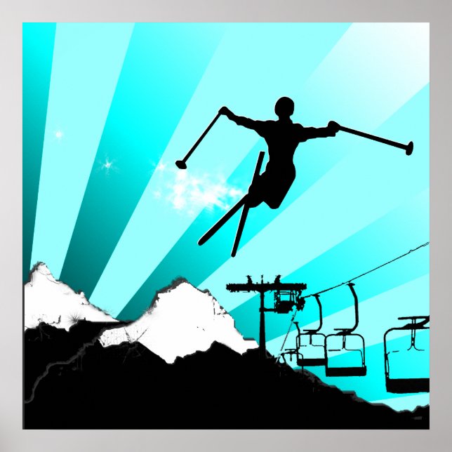 skidpulverspår poster (Framsidan)