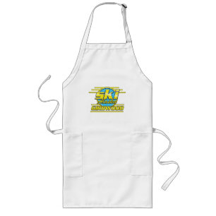 Skidwood Alaska 80 s logotyp Långt Förkläde