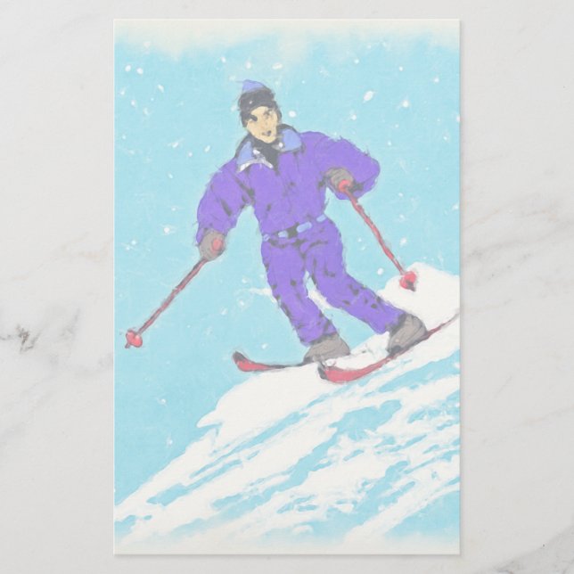 SKIER BREVPAPPER (Framsida)
