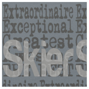 Skier Extraordinaire Tyg