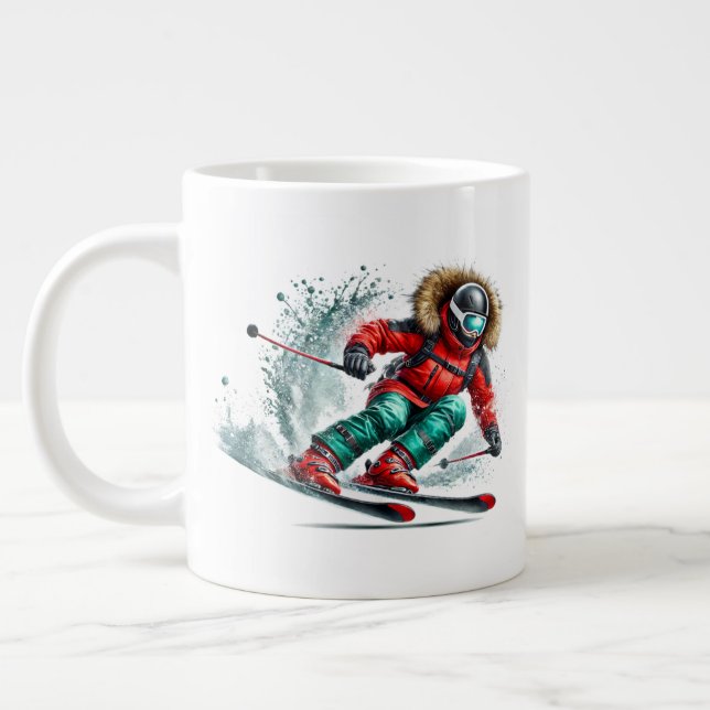 Skier Jumbo  Mugg (Vänster)