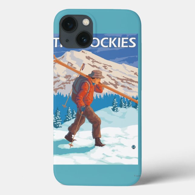 Skier med Snö-skal - Rockies (Baksida)