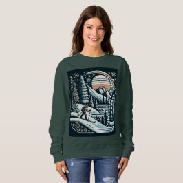 Skier och Winter T Shirt