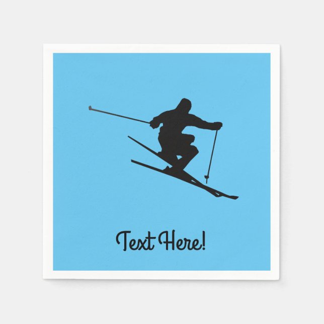 Skier Pappersservett (Framsidan)