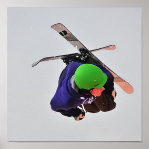 skier poster