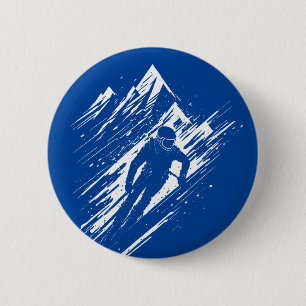 Skier Silhouette Graphic Art Knapp