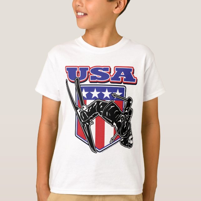 Skier USA Tröja (Framsida)