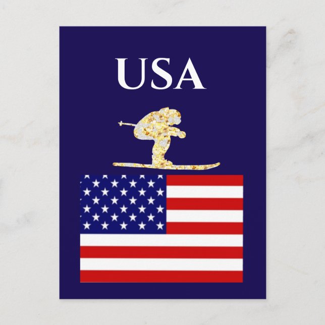 SKIER VYKORT (Framsida)