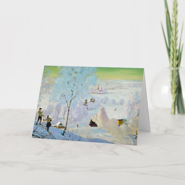 Skiers 1919 helgkort (Framsida)