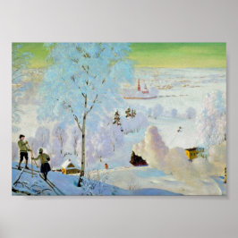Skiers 1919 poster