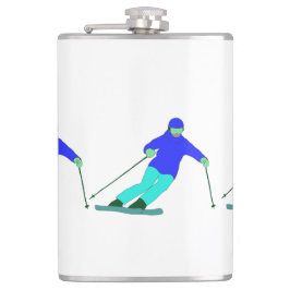 Skiers Downhill Skiing Fickplunta