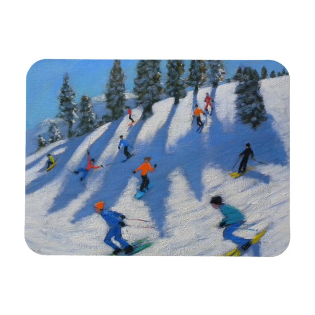 Skiers Lofer 2010 Magnet (Horisontell)