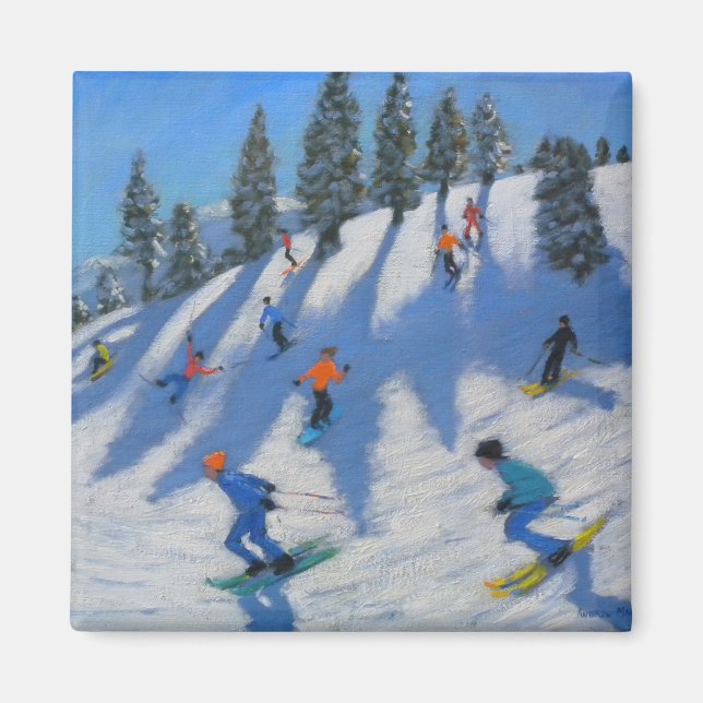 Skiers Lofer 2010 Magnet (Framsidan)