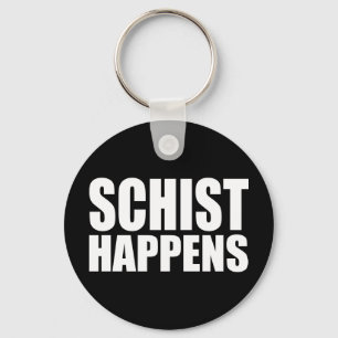 Skiffer Happens- Geologi Nyckelring