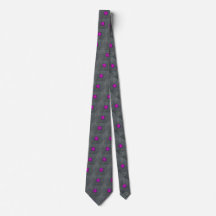 Skiffergrå Lavendel Fuchsia Modern konst