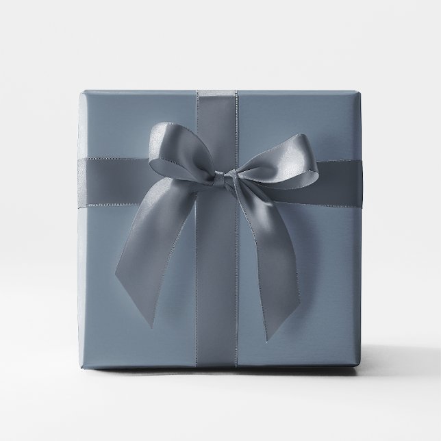 Skiffergrå Presentpapper (Slate Gray Wrapping Paper)