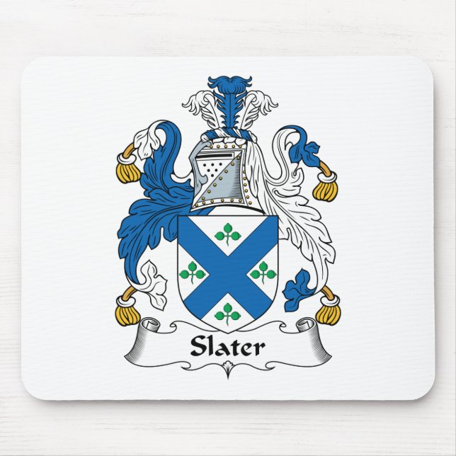 Skiffertäckarefamiljvapensköld Musmatta (Framsidan)