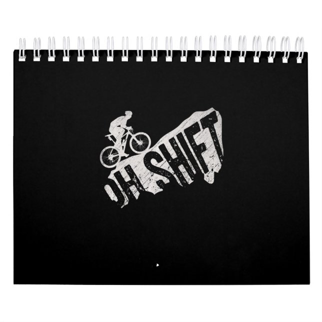 Skift Mounting Biking Bicycle Bike Rider Kalender (Omslag)