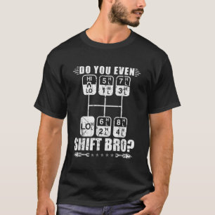 Skift t.o.m. manuell överföring av bro-skift Tr T Shirt