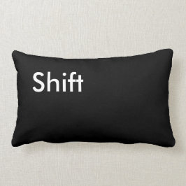 "Skifta" datornyckeln kudder Lumbarkudde