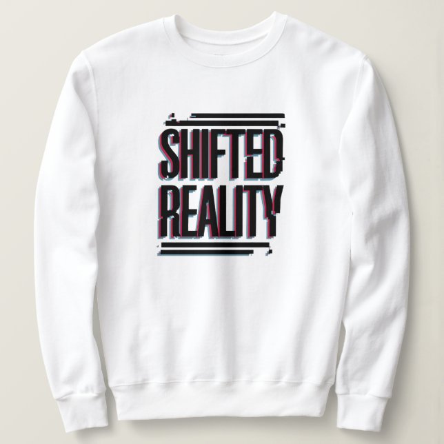 Skiftad verklighet - Glitch i tidslinjen T Shirt (Design framsida)