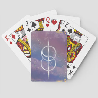 skiftande symbol i molnen  casinokort