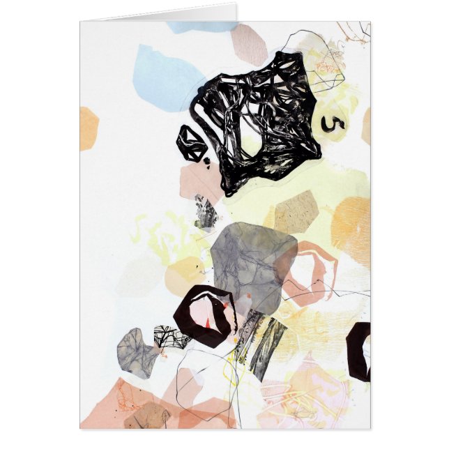 Skiftande utrymme för information om konst för hälsningskort (Framsidan)