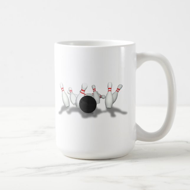   Skiftavfall och Stift: 3D-modell: Kaffemugg (Höger)